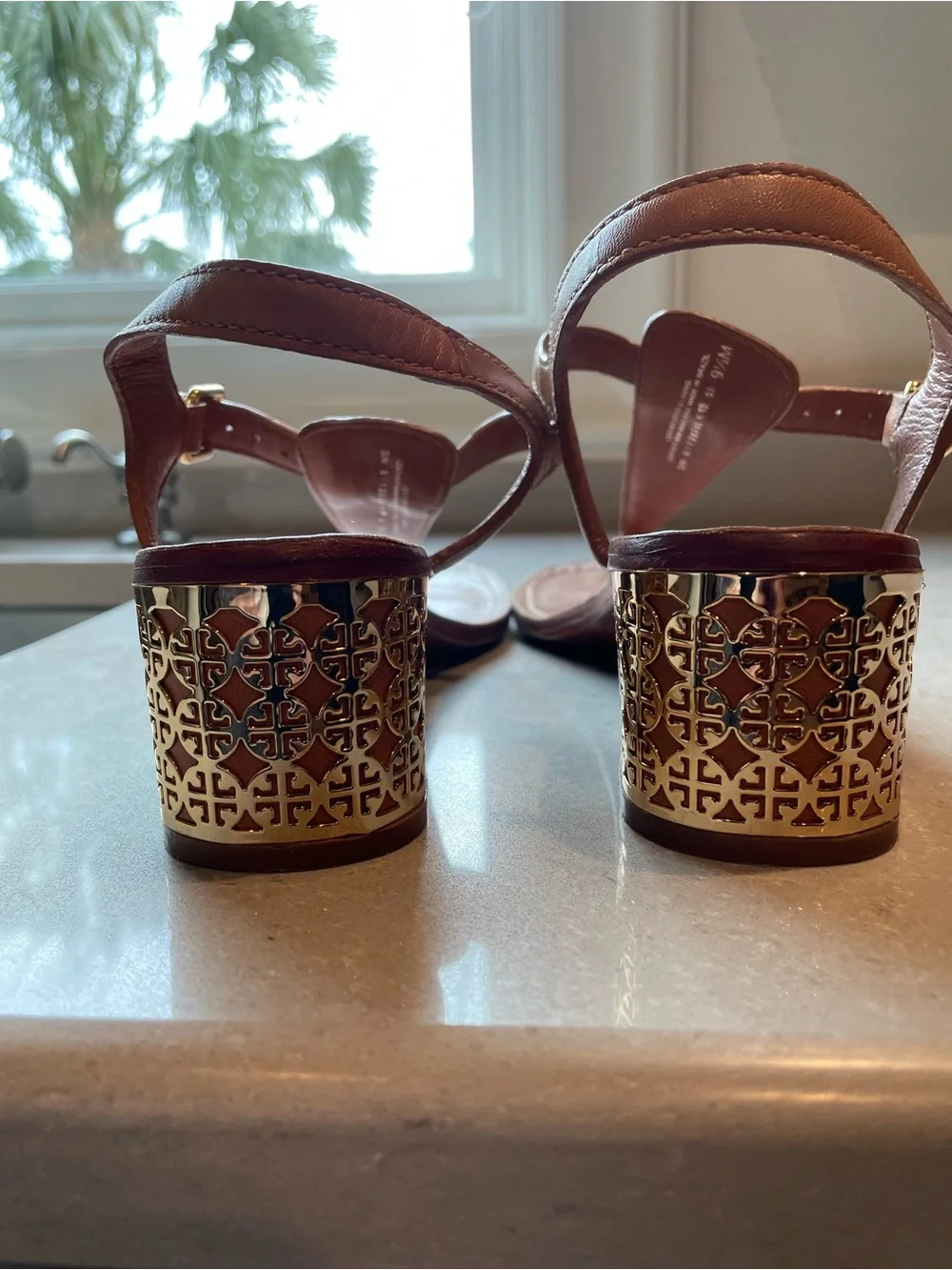 Tory Burch Audra Sandals | Vintage Vachetta